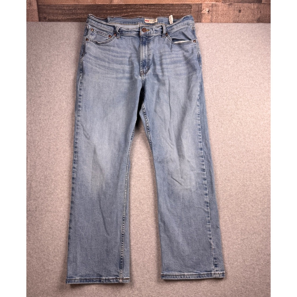 Wrangler Jeans Mens 36x30 Light Blue Relaxed Bootcut Denim 1098RBWDN Western